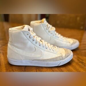 Rare Nike Blazer '77 Canvas Mid Sail *Ivory* Size 9.5 Women/ 8 Men